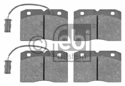 FEBI BILSTEIN 29041 - Brake Pad Set, disc brake Front Axle