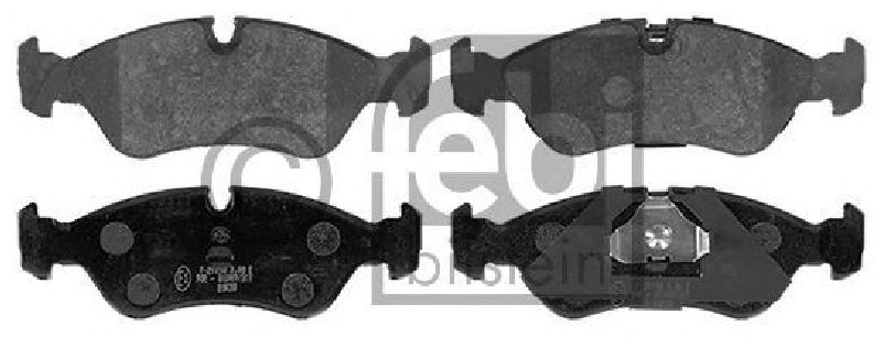 FEBI BILSTEIN 21201 - Brake Pad Set, disc brake Front Axle DAEWOO