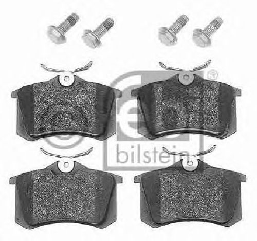 FEBI BILSTEIN 20960 - Brake Pad Set, disc brake Rear Axle