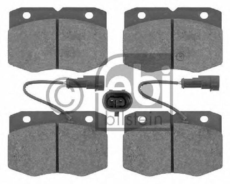 FEBI BILSTEIN 29038 - Brake Pad Set, disc brake Front Axle