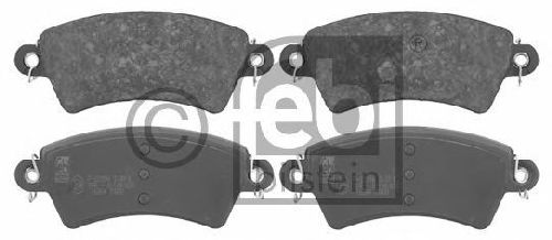FEBI BILSTEIN 23332 - Brake Pad Set, disc brake Front Axle PEUGEOT