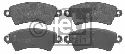 FEBI BILSTEIN 23332 - Brake Pad Set, disc brake Front Axle PEUGEOT