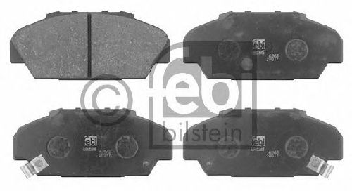 FEBI BILSTEIN 21700 - Brake Pad Set, disc brake Front Axle