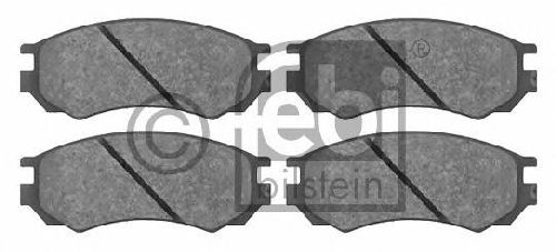 FEBI BILSTEIN 21386 - Brake Pad Set, disc brake Front Axle