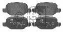 FEBI BILSTEIN 23661 - Brake Pad Set, disc brake Rear Axle FIAT, LANCIA, ABARTH