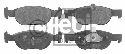 FEBI BILSTEIN 21931 - Brake Pad Set, disc brake Front Axle FIAT