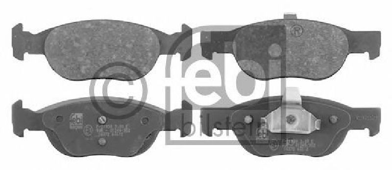 FEBI BILSTEIN 21931 - Brake Pad Set, disc brake Front Axle FIAT