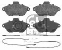 FEBI BILSTEIN 20036 - Brake Pad Set, disc brake Front Axle