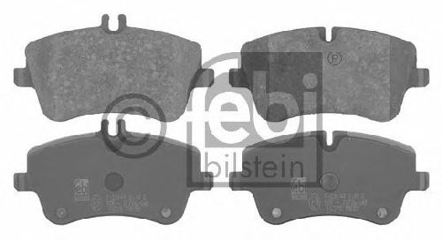 FEBI BILSTEIN 23144 - Brake Pad Set, disc brake Front Axle MERCEDES-BENZ