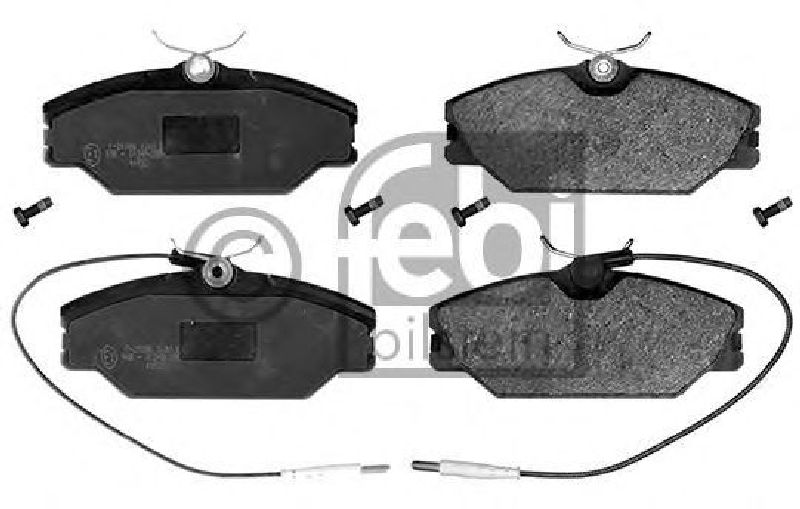 FEBI BILSTEIN 21388 - Brake Pad Set, disc brake Front Axle