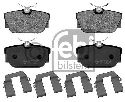 FEBI BILSTEIN 23224 - Brake Pad Set, disc brake Rear Axle