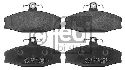 FEBI BILSTEIN 20861 - Brake Pad Set, disc brake Front Axle