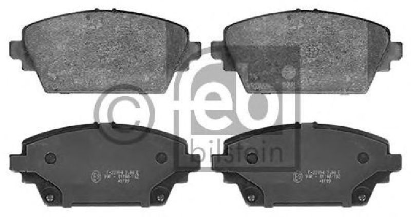 FEBI BILSTEIN 23094 - Brake Pad Set, disc brake Front Axle NISSAN