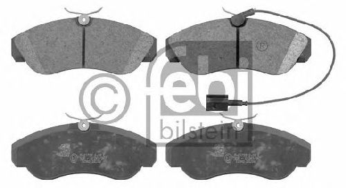 FEBI BILSTEIN 23603 - Brake Pad Set, disc brake Front Axle FIAT