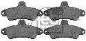 FEBI BILSTEIN 21586 - Brake Pad Set, disc brake Rear Axle