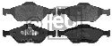 FEBI BILSTEIN 23202 - Brake Pad Set, disc brake Front Axle FORD, MAZDA