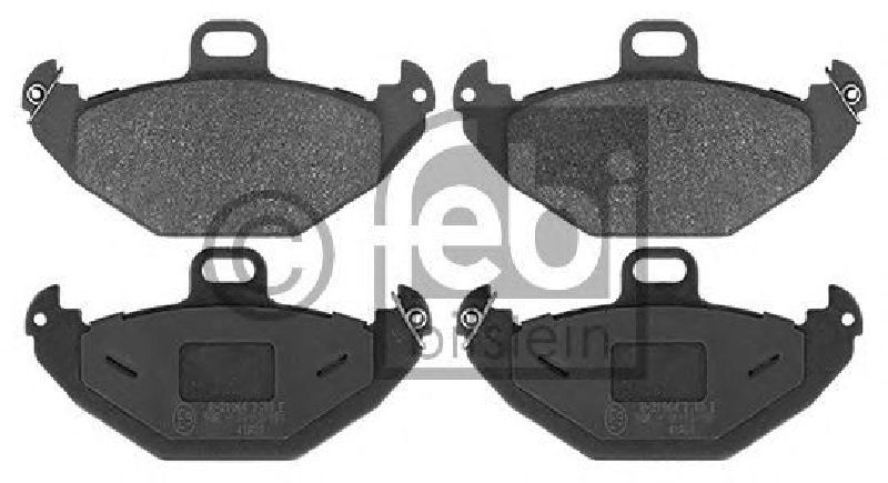 FEBI BILSTEIN 21965 - Brake Pad Set, disc brake Rear Axle