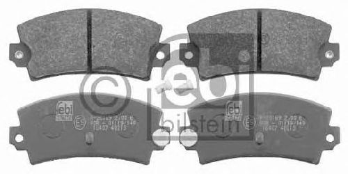 FEBI BILSTEIN 20337 - Brake Pad Set, disc brake Rear Axle