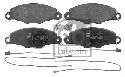 FEBI BILSTEIN 23135 - Brake Pad Set, disc brake Front Axle