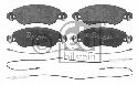 FEBI BILSTEIN 23276 - Brake Pad Set, disc brake Front Axle