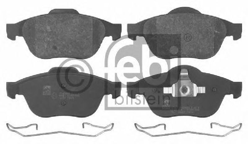 FEBI BILSTEIN 23247 - Brake Pad Set, disc brake Front Axle RENAULT