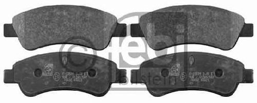 FEBI BILSTEIN 23599 - Brake Pad Set, disc brake Front Axle CITROËN, PEUGEOT, DS