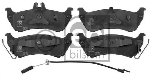 FEBI BILSTEIN 23190 - Brake Pad Set, disc brake Rear Axle