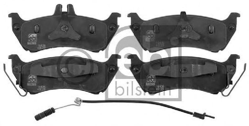 FEBI BILSTEIN 23190 - Brake Pad Set, disc brake Rear Axle