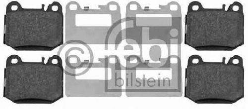 FEBI BILSTEIN 23157 - Brake Pad Set, disc brake Rear Axle