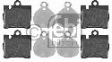 FEBI BILSTEIN 23078 - Brake Pad Set, disc brake Rear Axle