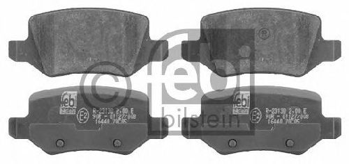 FEBI BILSTEIN 23138 - Brake Pad Set, disc brake Rear Axle MERCEDES-BENZ