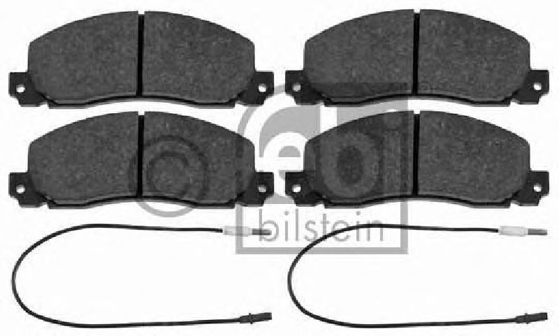 FEBI BILSTEIN 20927 - Brake Pad Set, disc brake Front Axle