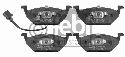 FEBI BILSTEIN 23187 - Brake Pad Set, disc brake Front Axle VW