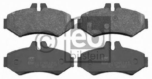 FEBI BILSTEIN 23021 - Brake Pad Set, disc brake Rear Axle MERCEDES-BENZ