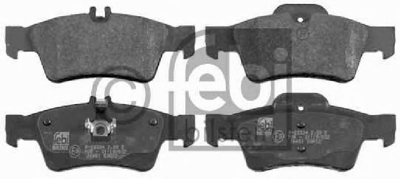 FEBI BILSTEIN 23335 - Brake Pad Set, disc brake Rear Axle MERCEDES-BENZ