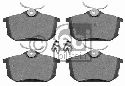 FEBI BILSTEIN 21861 - Brake Pad Set, disc brake Rear Axle MITSUBISHI