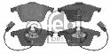 FEBI BILSTEIN 21938 - Brake Pad Set, disc brake Front Axle AUDI