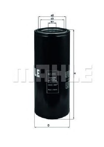 KC 255 KNECHT 70384016 - Fuel filter