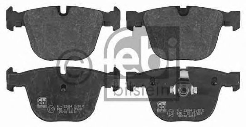 FEBI BILSTEIN 23309 - Brake Pad Set, disc brake Rear Axle BMW