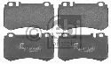 FEBI BILSTEIN 23478 - Brake Pad Set, disc brake Rear Axle MERCEDES-BENZ