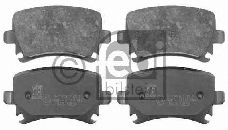 FEBI BILSTEIN 23914 - Brake Pad Set, disc brake Rear Axle SEAT, VW, SKODA, AUDI