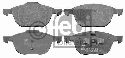 FEBI BILSTEIN 23723 - Brake Pad Set, disc brake Front Axle FORD, VOLVO, MAZDA