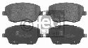 FEBI BILSTEIN 23581 - Brake Pad Set, disc brake Front Axle SKODA, VW