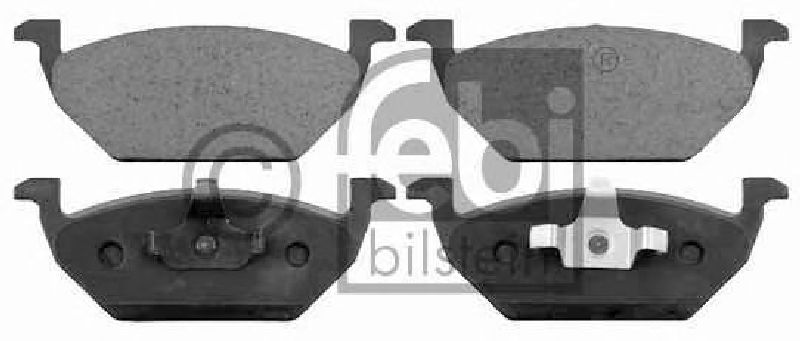FEBI BILSTEIN 23588 - 20,3 - Brake Pad Set, disc brake Front Axle