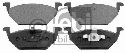 FEBI BILSTEIN 23588 - 20,3 - Brake Pad Set, disc brake Front Axle