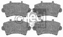 FEBI BILSTEIN 23613 - Brake Pad Set, disc brake Front Axle RENAULT, OPEL, VAUXHALL