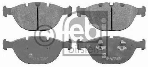 FEBI BILSTEIN 23448 - Brake Pad Set, disc brake Front Axle