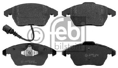 FEBI BILSTEIN 23588 - Brake Pad Set, disc brake Front Axle VW, SEAT, SKODA, AUDI