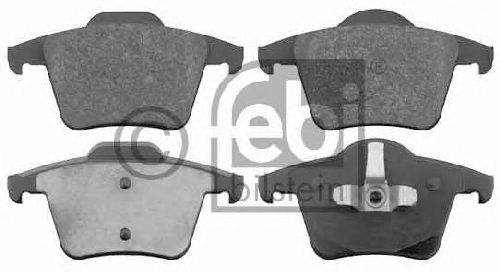FEBI BILSTEIN 24011 - Brake Pad Set, disc brake Rear Axle VOLVO