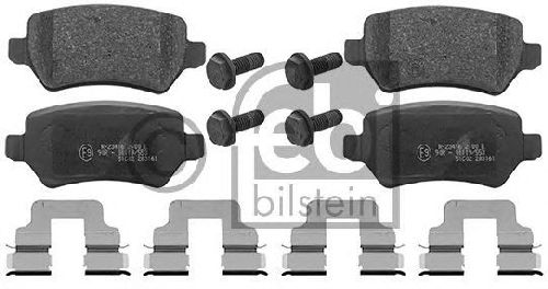 FEBI BILSTEIN 23417 - Brake Pad Set, disc brake Rear Axle